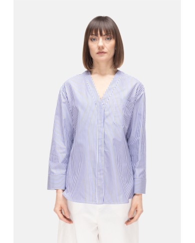 'S MAX MARA Camicia donna scollo V Avio
