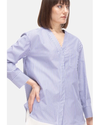 'S MAX MARA Camicia donna scollo V Avio