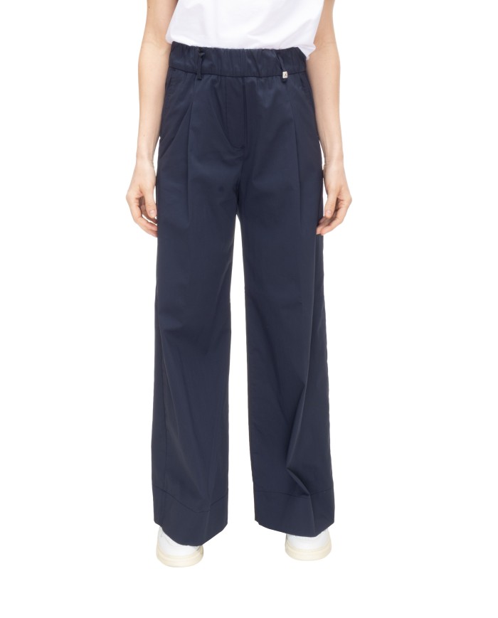 MYTHS Pantaloni donna Blu navy