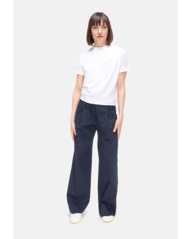 MYTHS Pantaloni donna Blu navy