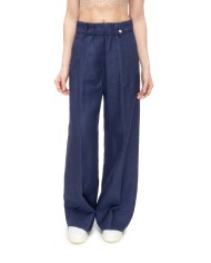 MYTHS Pantaloni donna Blu navy