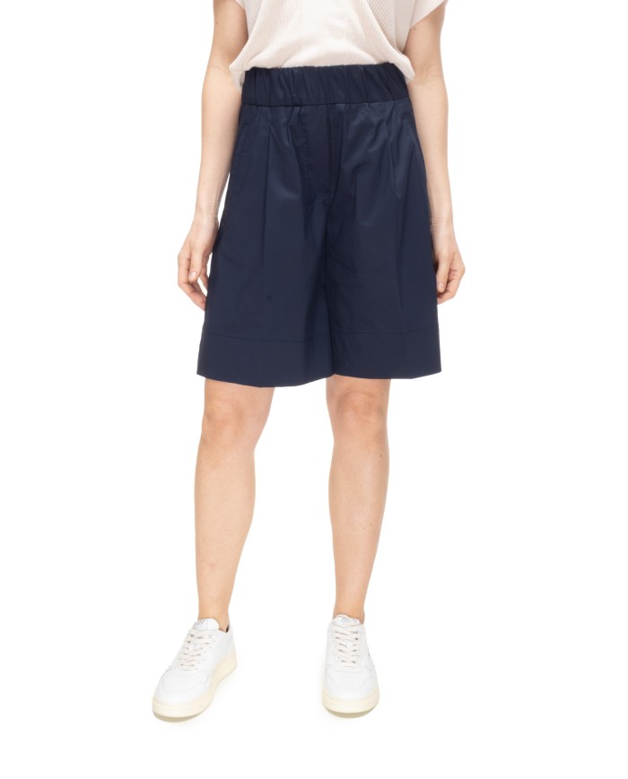MYTHS Bermuda donna Blu navy