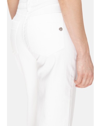 SHAFT JEANS Jeans donna vita alta Bianco