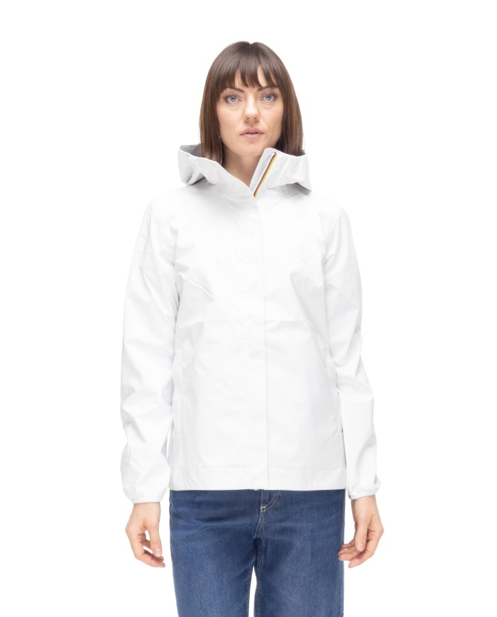K-WAY Giubbino donna Marguerite stretch White               