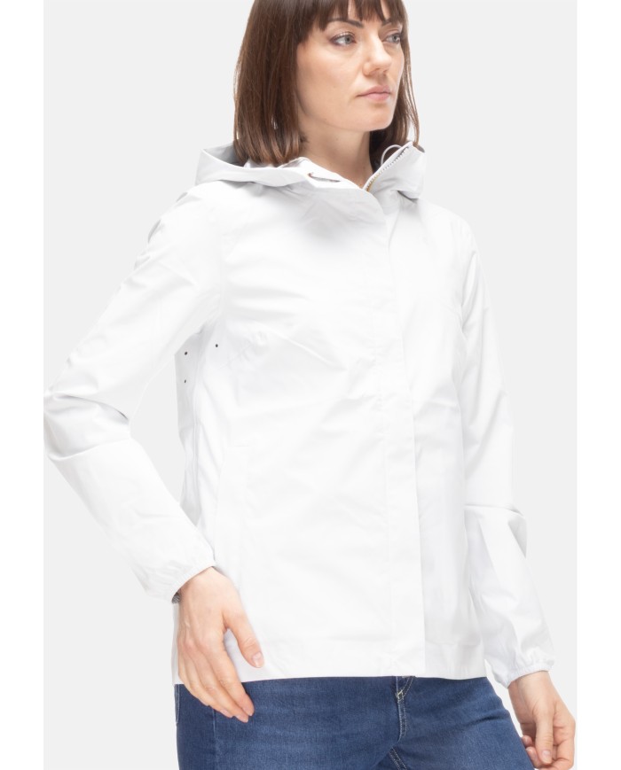 K-WAY Giubbino donna Marguerite stretch White               