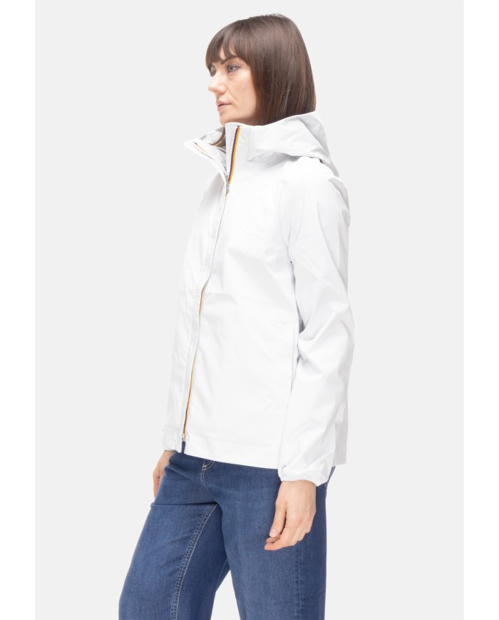 K-WAY Giubbino donna Marguerite stretch White               