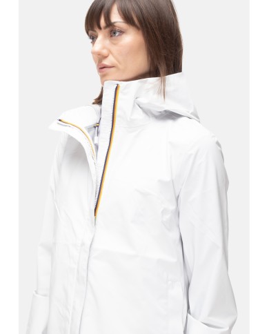 K-WAY Giubbino donna Marguerite stretch White               