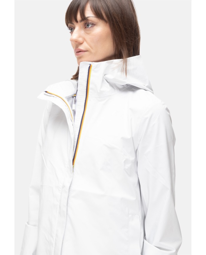 K-WAY Giubbino donna Marguerite stretch White               