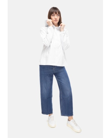 K-WAY Giubbino donna Marguerite stretch White               