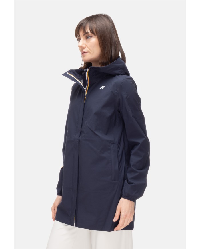 K-WAY Giaccone donna Sophie stretch Blue Depth