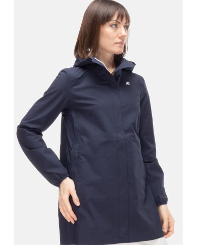 K-WAY Giaccone donna Sophie stretch Blue Depth