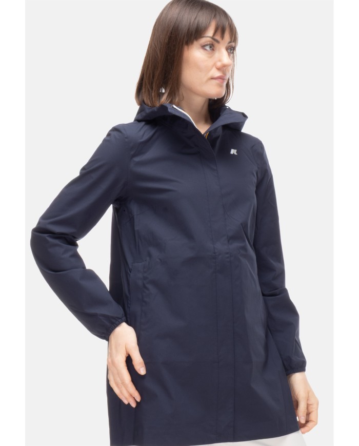 K-WAY Giaccone donna Sophie stretch Blue Depth