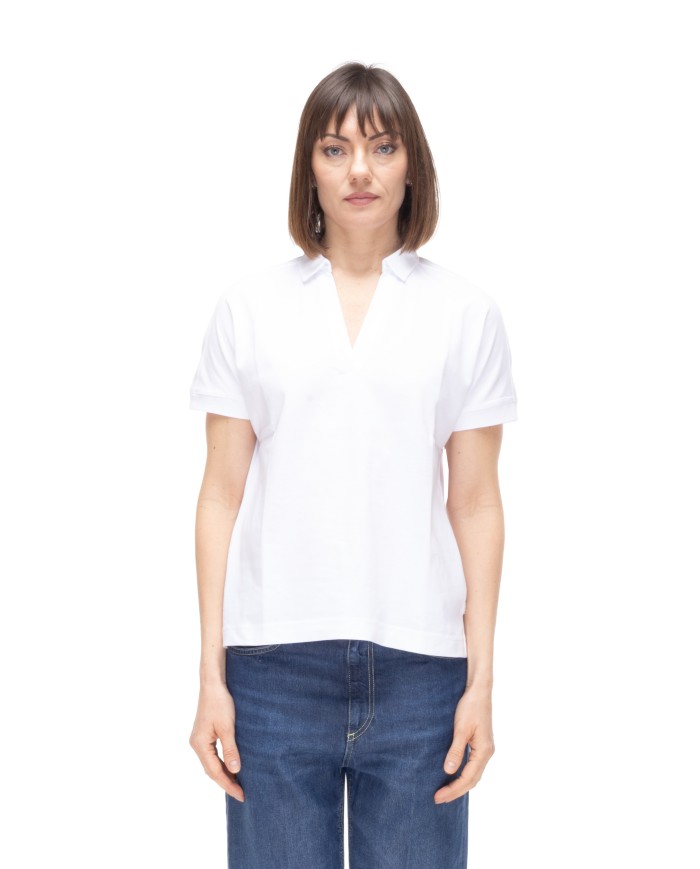K-WAY T-shirt donna Iselie White               