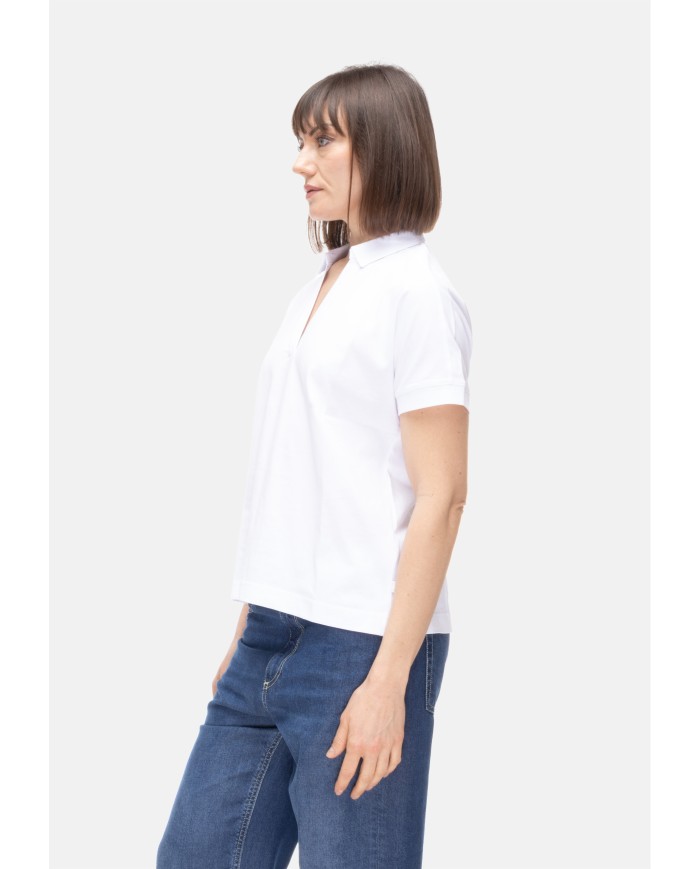 K-WAY T-shirt donna Iselie White               