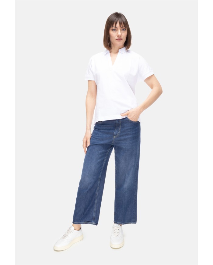 K-WAY T-shirt donna Iselie White               