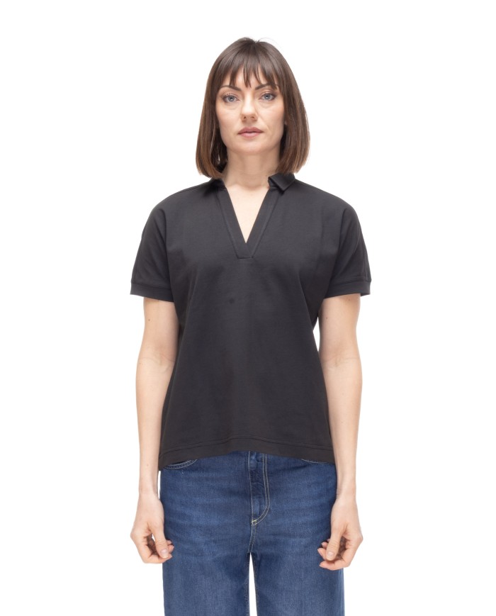 K-WAY T-shirt donna Iselie Black Pure          