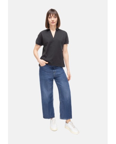 K-WAY T-shirt donna Iselie Black Pure          