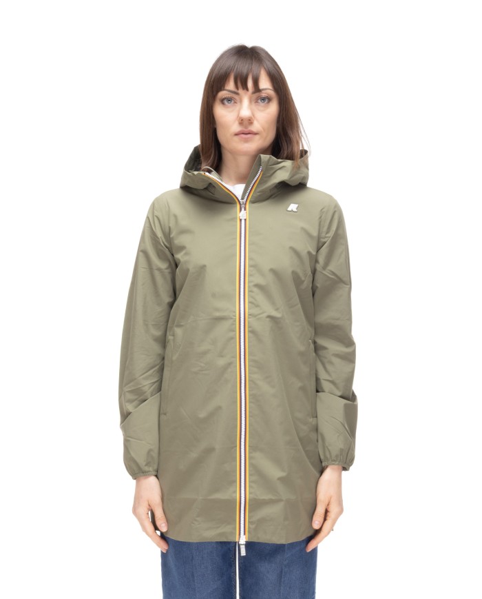 K-WAY Giaccone donna Sophie Green Lichen