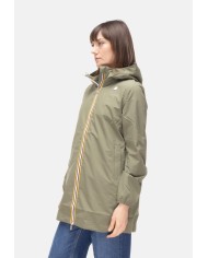K-WAY Giaccone donna Sophie Green Lichen