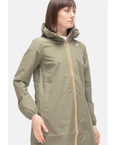 K-WAY Giaccone donna Sophie Green Lichen