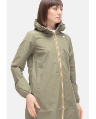 K-WAY Giaccone donna Sophie Green Lichen