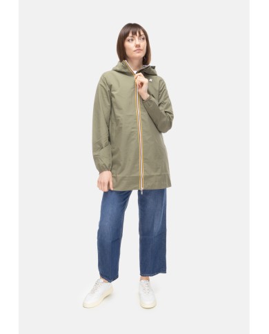 K-WAY Giaccone donna Sophie Green Lichen
