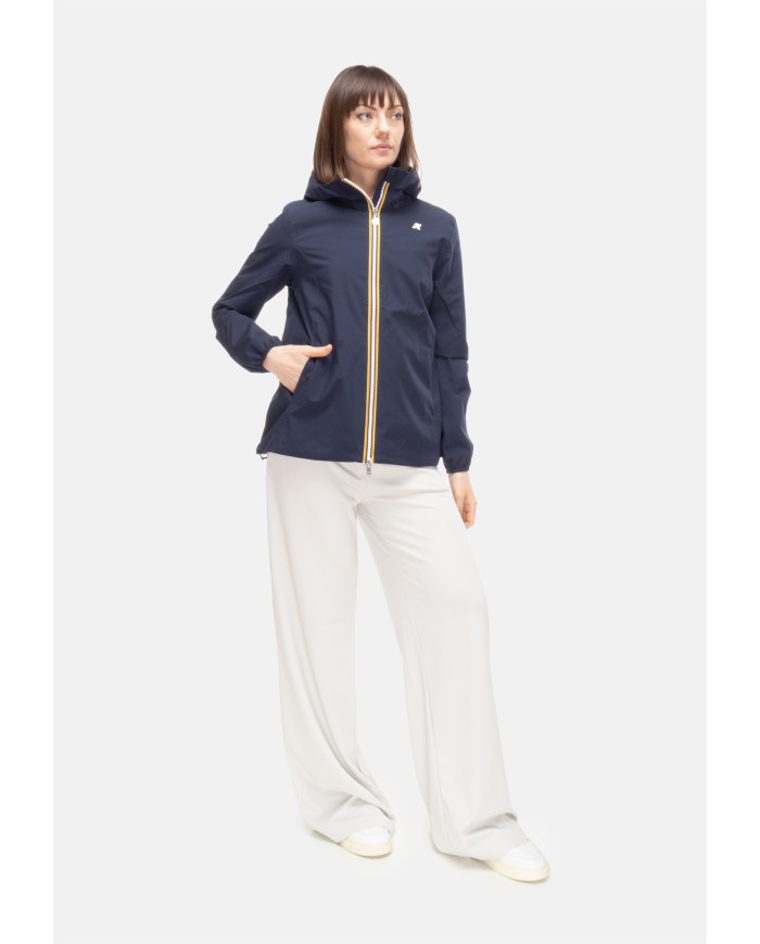 K-WAY Giubbino donna Marguerite Blue Depth