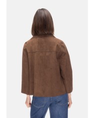 THE JACKIE Chiodo suede donna marrone