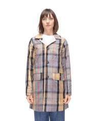 BARBOUR Giaccone donna reversibile Babbity beige