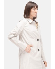 BARBOUR Giaccone donna reversibile Babbity beige