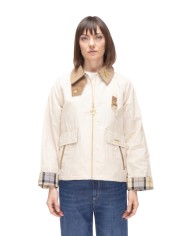 BARBOUR Giubbino donna antipioggia Spey beige