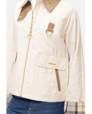 BARBOUR Giubbino donna antipioggia Spey beige