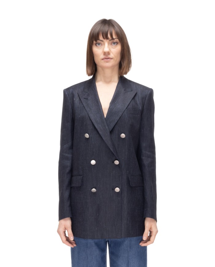 TAGLIATORE Giacca over donna Blu