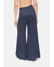 SEMI COUTURE Pantaloni donna blu