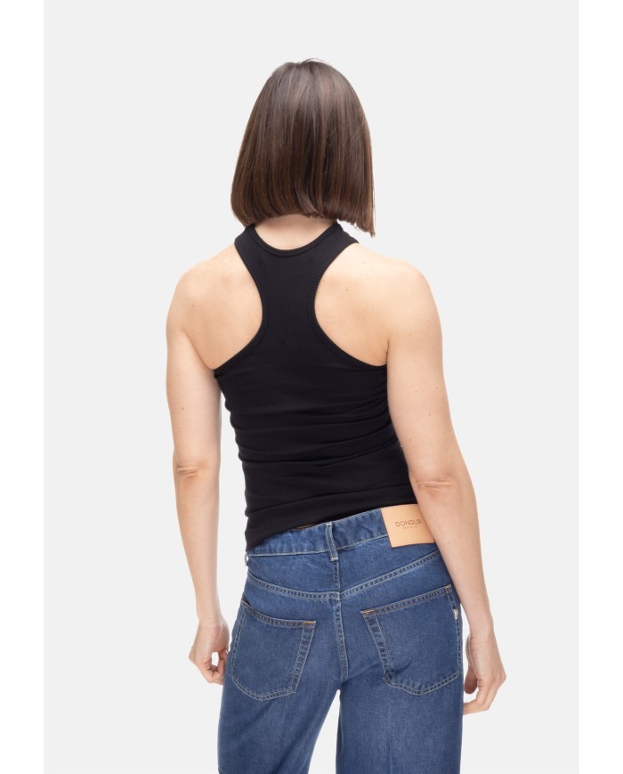 TELA Top donna Nero