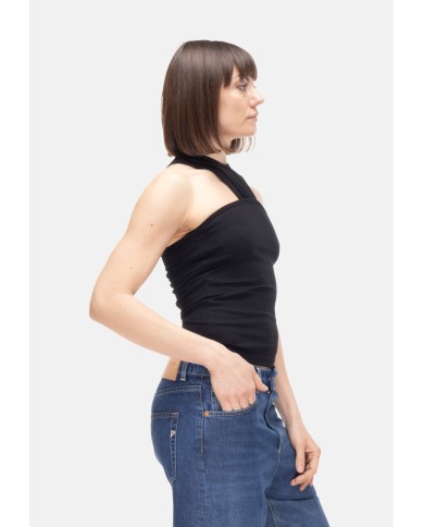 TELA Top donna Nero