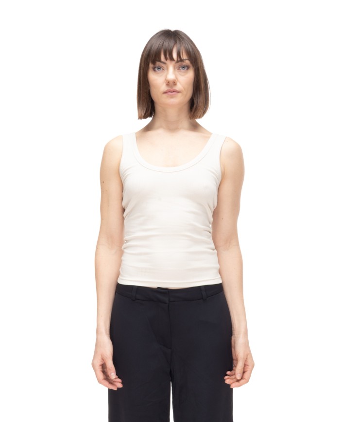 TELA Top donna Avorio