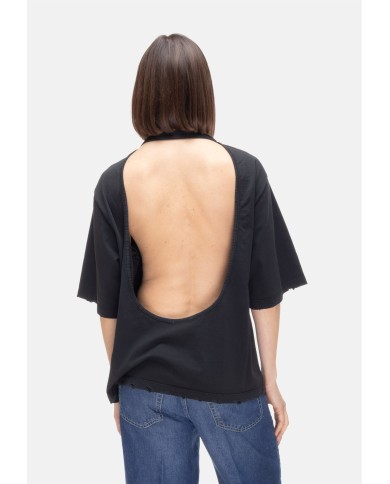 A PAPER KID T-shirt donna Nera