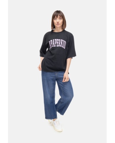 A PAPER KID T-shirt donna Nera