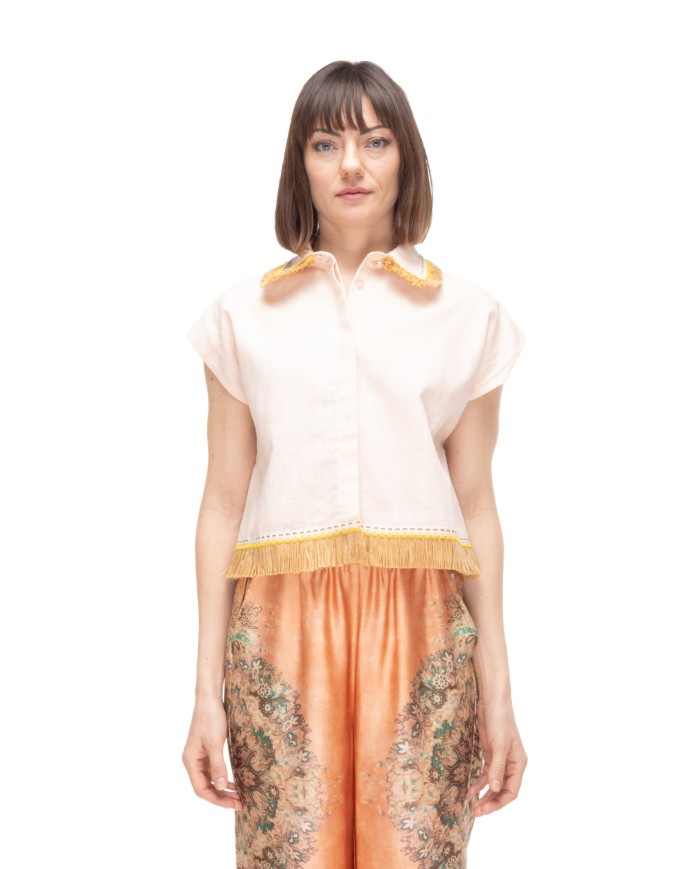 AMOSA Camicia donna Rosa