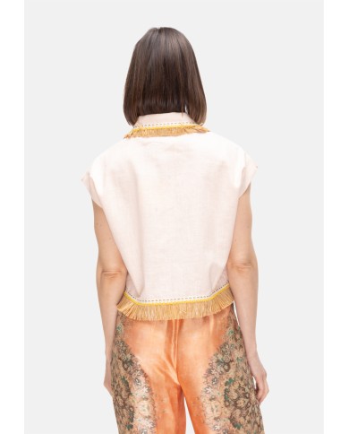 AMOSA Camicia donna Rosa