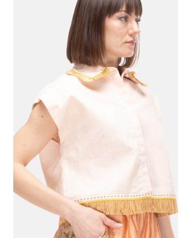 AMOSA Camicia donna Rosa