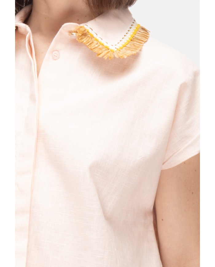 AMOSA Camicia donna Rosa