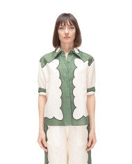 AMOSA Camicia donna Verde