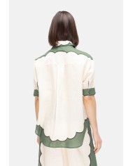 AMOSA Camicia donna Verde
