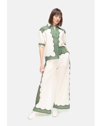 AMOSA Camicia donna Verde