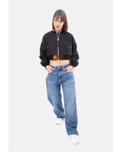 BOMBERS Giubbino donna Nero