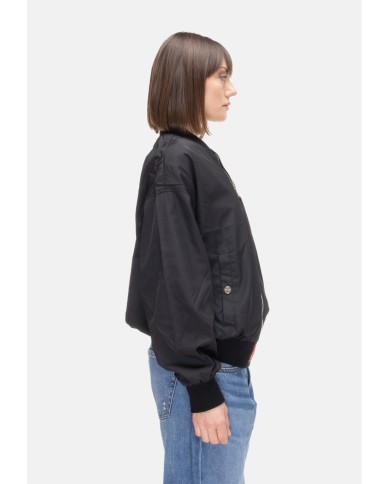 BOMBERS Giubbino donna Nero