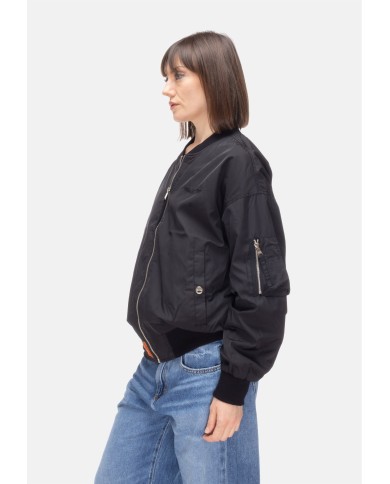 BOMBERS Giubbino donna Nero