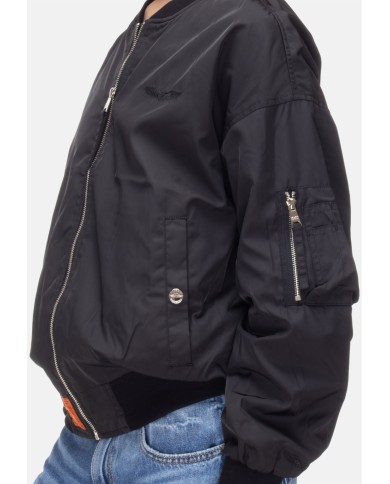 BOMBERS Giubbino donna Nero